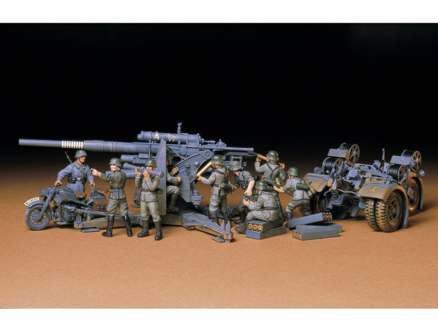 Tamiya 35017 1/35 Military Miniatures Series: German 88mm Gun Flak 36/37