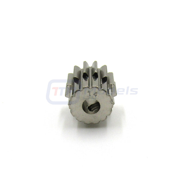 Tamiya 3515018/13515018 14T Pinion Gear (0.6/06 Module), (F103/F104W/Group-C)