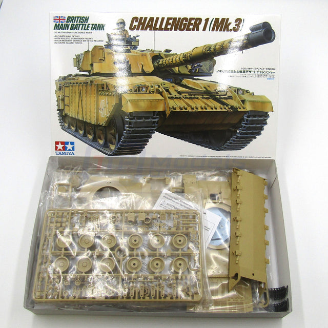 Tamiya 35154 1/35 Military Miniatures Series: British Main Battle Tank Challenger 1 (Mk.3)