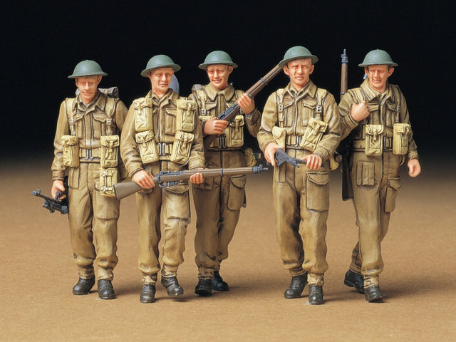 Tamiya 35223 1/35 Military Miniatures Series: British Infantry On Patrol