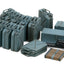 Tamiya 35315 1/35th Scale, German Jerry Can Set (Early Type), NIP