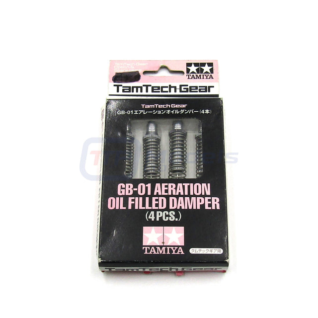 Tamiya 40513 TamTech-Gear GB-01 Aeration Oil Filled Damper Set (4 Pcs.) (GB01/2)