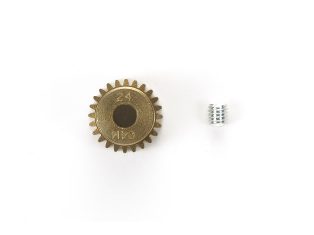Tamiya 42223 TRF 04/0.4 Module Hard Coated Aluminum Pinion Gear (24T), (TRF420)
