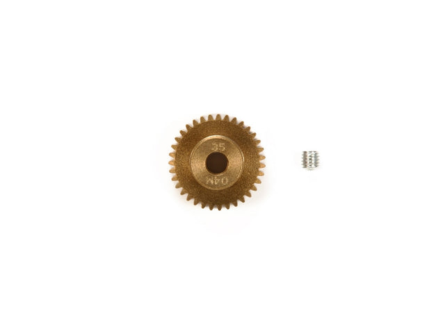 Tamiya 42265 TRF 04/0.4 Module Hard Coated Aluminum Pinion Gear (35T), (TRF420)