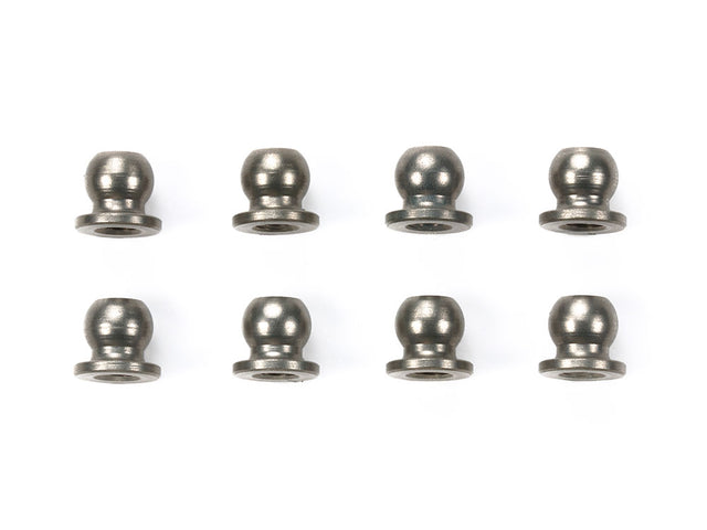 Tamiya 42323 Short Ball Connector Nuts for TRF Dampers (8 Pcs.), (TRF419/XV-02)