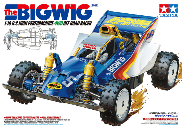 Tamiya 47330 The Bigwig (2017) Assembly Kit, NIB