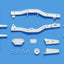 Tamiya 47406 WR-02CB F Parts (Frame) (White), (WR-02/WR02CB/Wild Willy 2), NIP