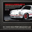 Tamiya 47507 Porsche 911 Carrera RSR 2.8 (Factory Pre-Painted White Body) Assembly Kit, (BT01/BT-01), NIB **Pre-Order**