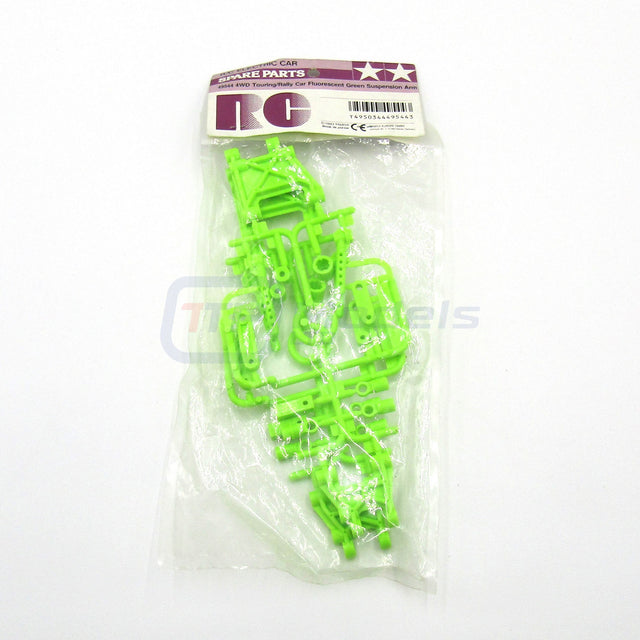 Tamiya 49544 4WD Touring/Rally Car Fluorescent Green Suspension Arm, (TA01), NIP