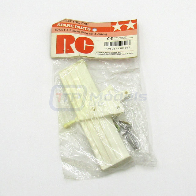 Tamiya 50405 F-1 Bumper Wing Set A (White), (58084 Ferrari F189/Tyrrell 018) NIP