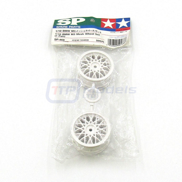 Tamiya 50468 BMW M3 Mesh Wheel Set (1 Pair), (TA01/TA-01/TT01), NIP