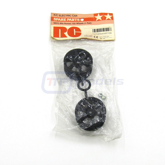 Tamiya 50512 Alfa Romeo 155 Wheels (1 Pair), (TA02/TA-02), NIP