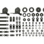 Tamiya 51510 XV-01 NN Parts (Spacers, 2 Pcs.), (XV01/XV-01T/XV-01TC/FF-04 Evo)