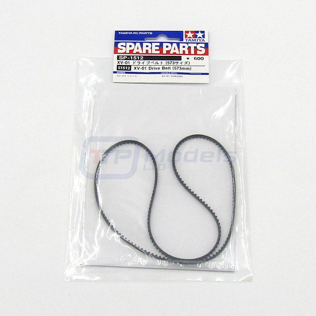 Tamiya 51512 XV-01 Drive Belt (573mm), (XV01/XV-01T/XV01T), NIP