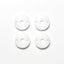 Tamiya 51539 Big Bore Aeration Damper Piston (1.6mm x 2) 4 Pcs. (DB01/TRF503), NIP
