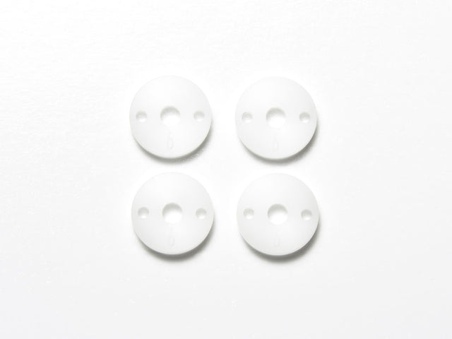 Tamiya 51539 Big Bore Aeration Damper Piston (1.6mm x 2) 4 Pcs. (DB01/TRF503), NIP