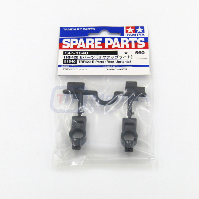 Tamiya 51640 TRF420 E Parts (Rear Uprights), (TA07MSX/TB05R/TT02SRX), NIP