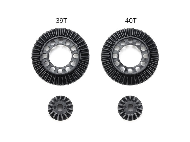 Tamiya 51704 Ring Gear Set (39T,40T) For XV-02/TT-02 Direct Coupling, XV02/*TT02