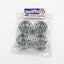 Tamiya 51715 BBX Chrome Plated Wheels (26mm Width, Offset +2mm) 4 Pcs. (BB-01)