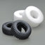 Tamiya 51717 Block Pin "Rough Ride" Tires (W/Inner Sponge, 2 Pcs.), (BB-01/BBX) NIP