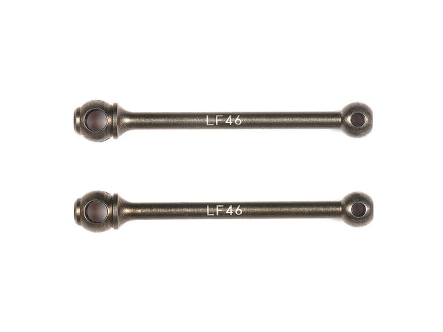 Tamiya 51761 46mm Drive Shafts for Double Cardan Joints Shafts (2Pcs) (Ball Bearing Type)