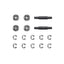 Tamiya 51762 Ball Bearing Set for Universal Shafts (TRF421x), NIP