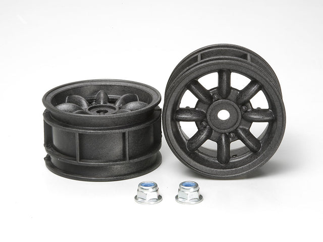 Tamiya 53341 M-Chassis 8-Spoke Wheels 2 Pcs. (Carbon Reinforced) M05/M06/M07/M08