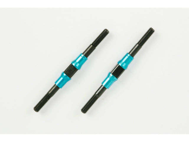 Tamiya 53943 3x46mm Hard Turnbuckle Shaft (2 Pcs.), (DF02/DF03), NIP