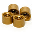 Tamiya 54525 F104 Wheels (for Sponge Tires/Tyres/Gold) (F104X1/F104V.2), NIP