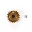 Tamiya 54577 06 Module Hard Coated Aluminum Pinion Gear (21T), (TC01/TA07/TT02)