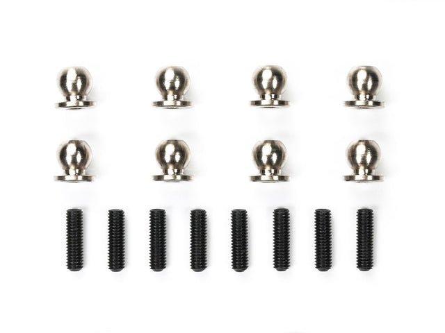 Tamiya 54779 6mm Ball Connector Nuts For Damper (8 Pcs.), (Top Force Evo), NIP