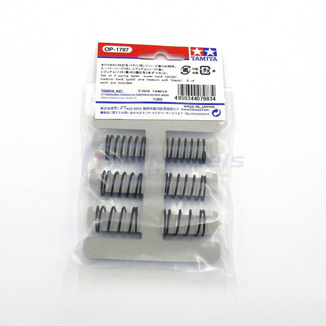 Tamiya 54797 Touring Car Short Spring Set ll/2 (TT01/TT02/TA08/M05/M07/M08), NIP