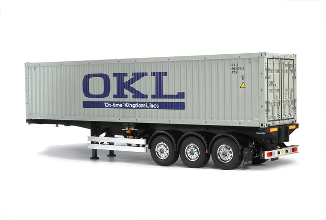 Tamiya 56377 OKL 40ft Container 3A Semi-Trailer Assembly Kit, NIB **Pre-Order**