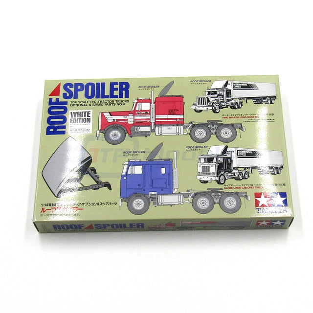 Tamiya 56546 Tractor Truck Roof Spoiler White Edition (King Hauler/Globe Liner)