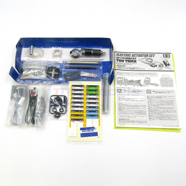 Tamiya 56553 Electric Actuator Set for 1/14 Scale R/C Tow Truck (56562 Volvo FH16)