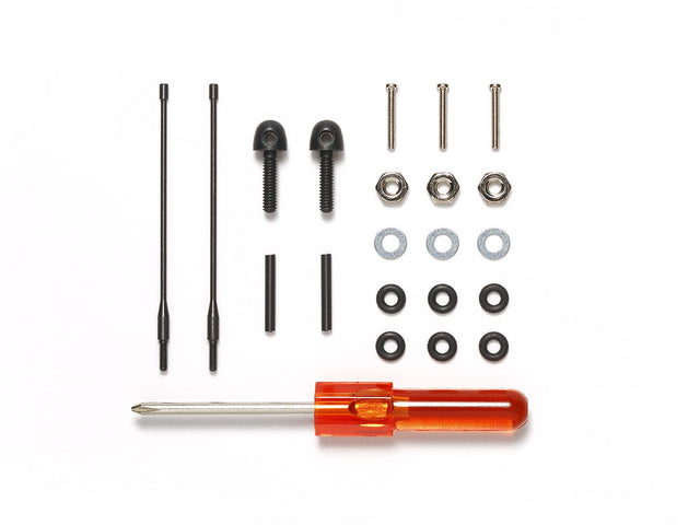 Tamiya 56555 Metal Display Antenna Set (Scania/MAN/Actros/Arocs/Volvo/Hauler)