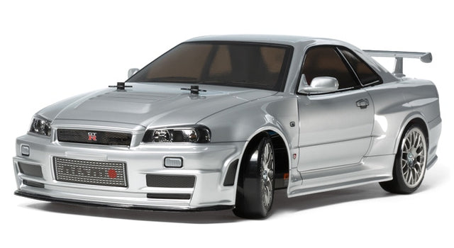 Tamiya 58605 Nismo R34 GT-R Z-tune Drift Spec with LEDs Assembly Kit, (TT02D), NIB