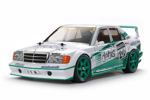 Tamiya 58656 Mercedes-Benz 190 E 2.5-16 EVO.II Team Zakspeed "Debis" Assembly Kit, (TT01E/TT-01E), NIB **Pre-Order**