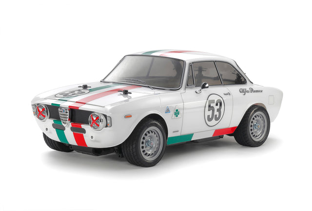 Tamiya 47501 Alfa Romeo Giulia Sprint GTA Club Racer (Factory Pre-Painted White Body) Assembly Kit (MB-01), NIB **Pre-Order**