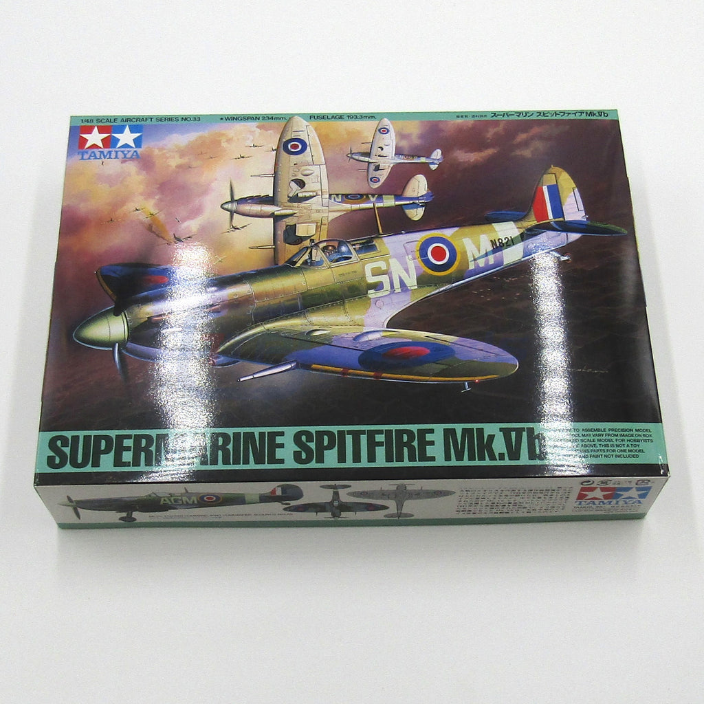 Tamiya 61033 1/48 Scale Aircraft Series: Supermarine Spitfire Mk.Vb ...