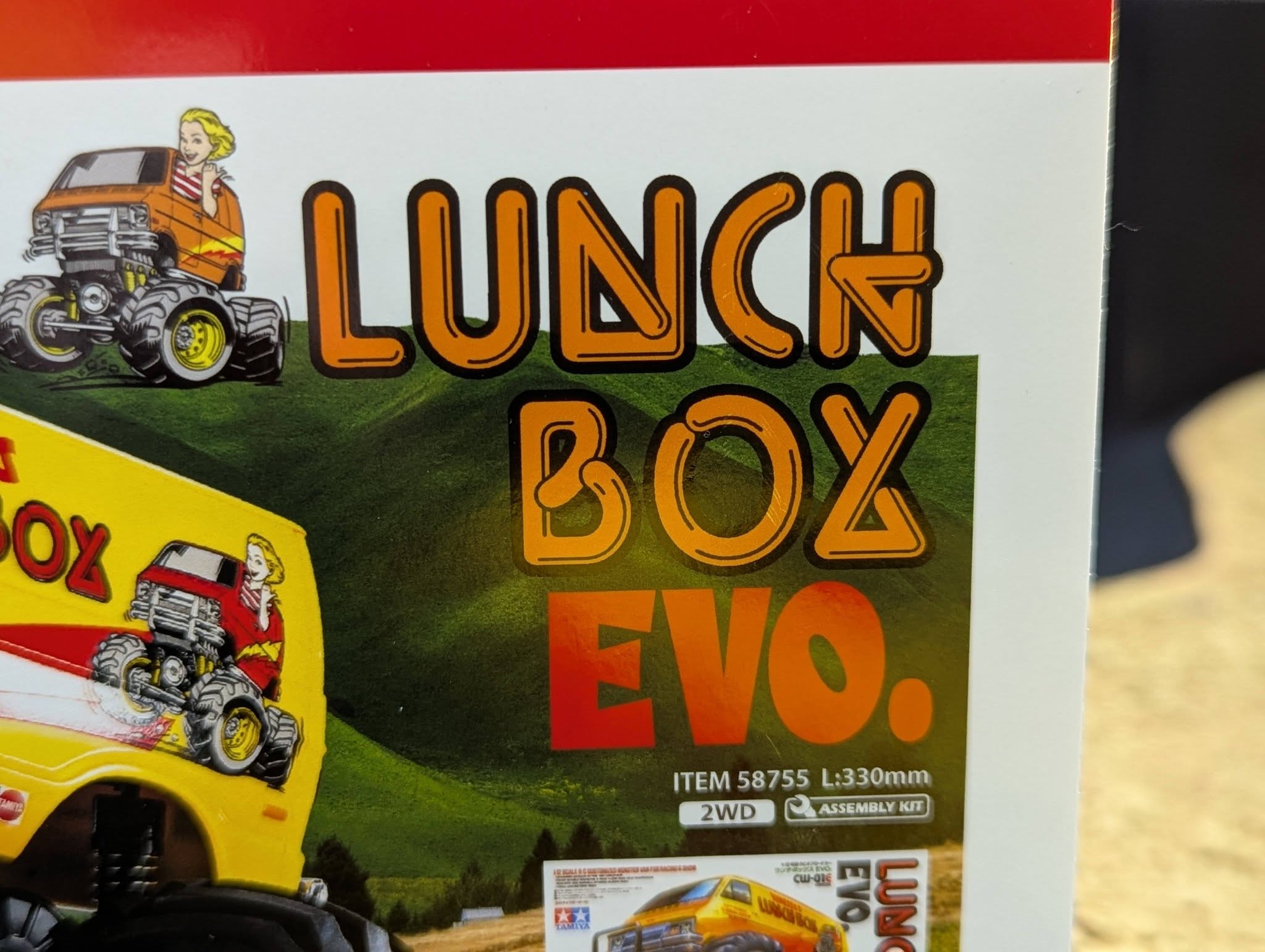 Tamiya 58755 Lunch Box Evo Assembly Kit, NIB **PRE-ORDER** – TTP