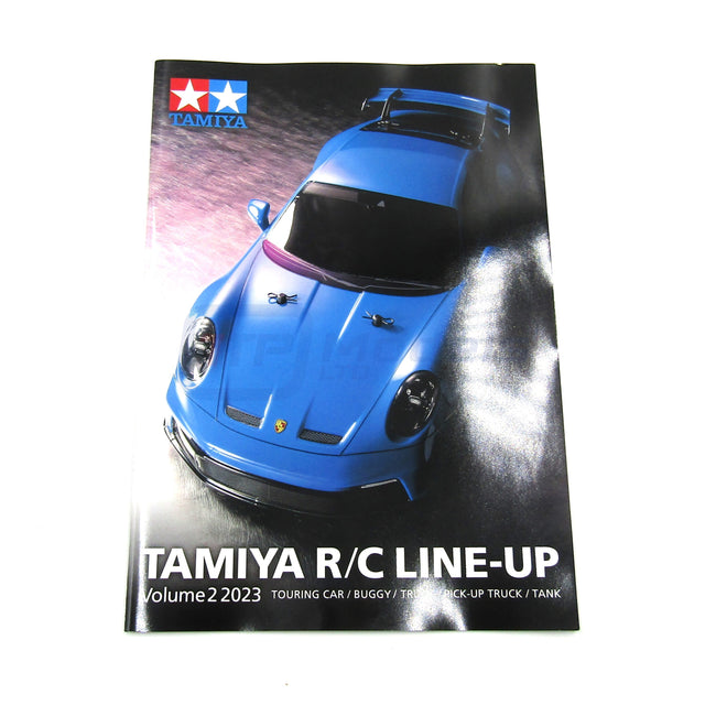 Tamiya 64447 R/C Line-Up Volume 2 2023 (English/RC), (Squash Van/Focus RS) NEW