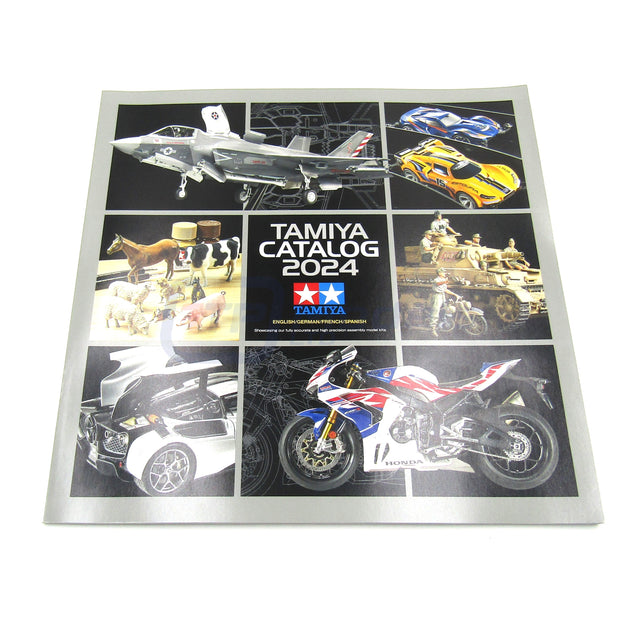 Tamiya 64451 Model Kit Catalogue/Catalog 2024, (English/German/French/Spanish)