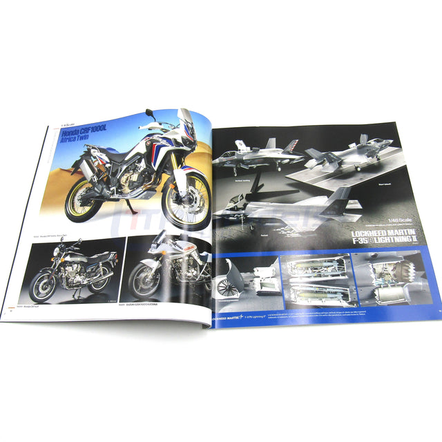 Tamiya 64451 Model Kit Catalogue/Catalog 2024, (English/German/French/Spanish)