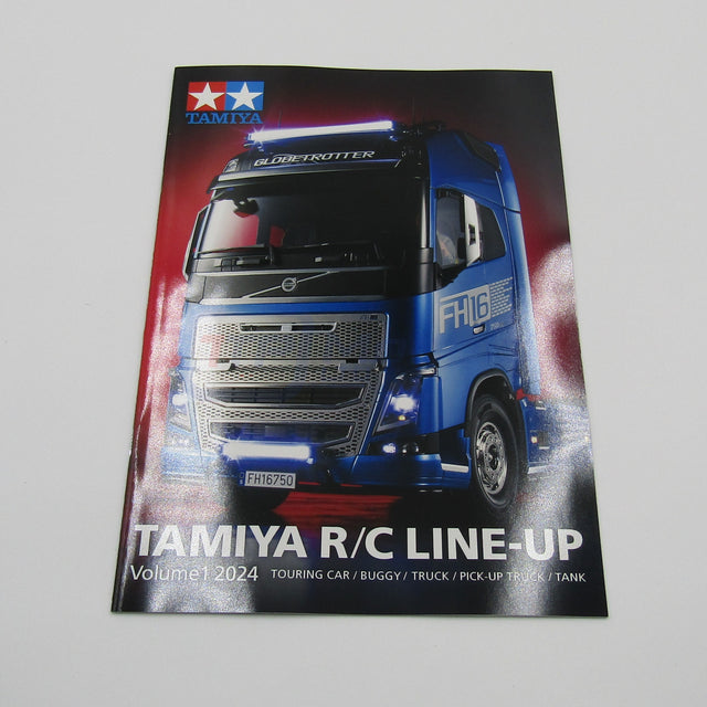 Tamiya 64452 R/C Line-Up Volume 1 2024 (English/RC), (FH16/TRF421/XM01Pro) NEW