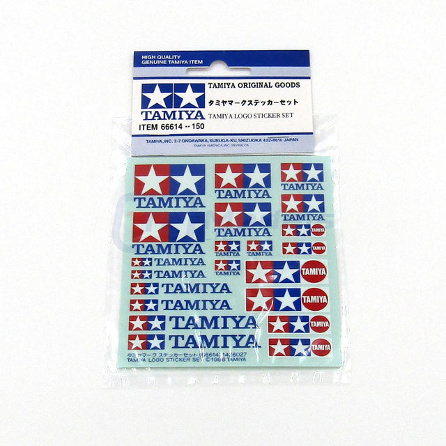 Tamiya 66614 Official Logo Sticker/Decal Set, NIP