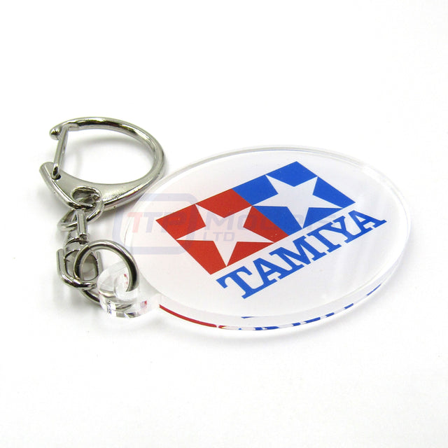 Tamiya 67492 Tamiya Logo Keychain (Acrylic), NEW