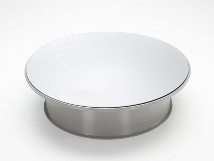 Tamiya 73001 Aluminium Mirrored Display Turntable (20cm/200mm), **Pre-Order** NEW