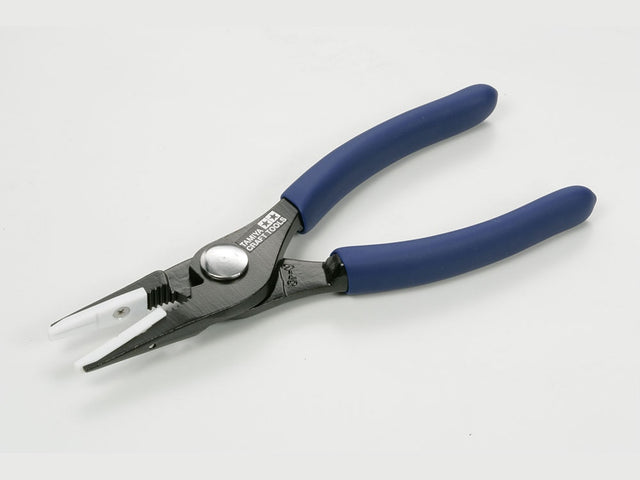 Tamiya 74065 Craft Tools Non-Scratch Long Nose Pliers for RC & Plastic Kits, NIP