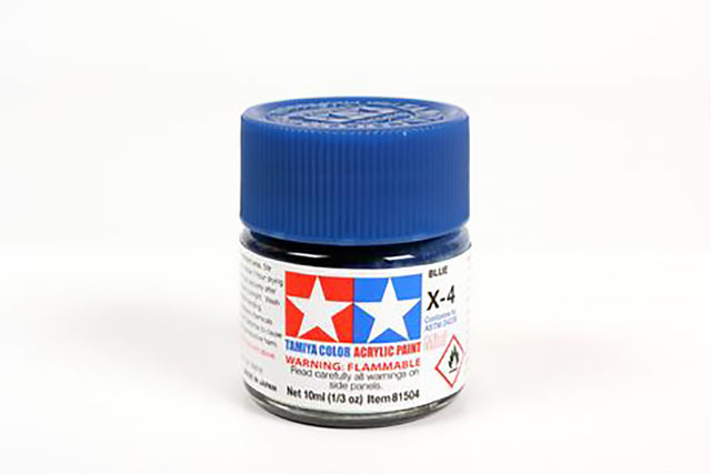 Tamiya Acrylic Mini X & XF Paint Jars (Round, 10ml, .33fl oz), NEW